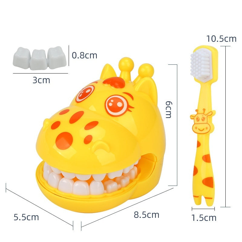 Hot New Items at Buy Center: Dental Cast Doctor Dental Cast Accessories Interactive Play House Dentist Suit Toy Yellow With Upper Teeth