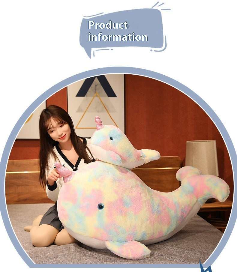 Newly Released at Buy Center: Whale Ocean Animal Throw Pillow Plush Toy