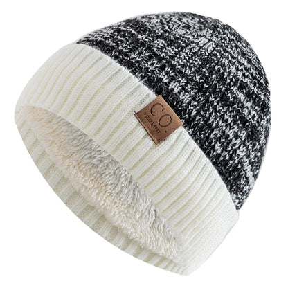 Internet Celebrity Woolen Fleece-lined Thickened Face-looking Small Knitted Toe Cap Buy Center