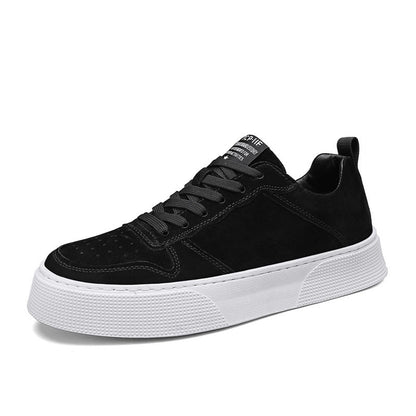 Zapatillas de deporte con plataforma para hombre, transpirables, de talla grande 46, de otoño, a juego, informales, deportivas, a la moda