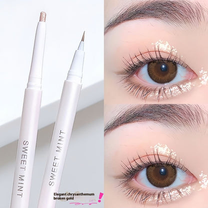 Hot New Items at Buy Center: Streamer Shadow Double-headed Eye Shadow Pen 03Daisy Petty Gold