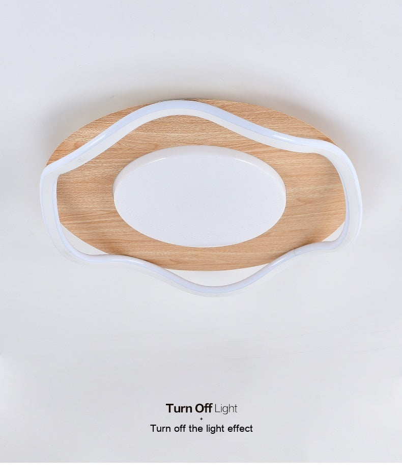 New at Buy Center: Log Bedroom Ceiling Lamp Modern Minimalist