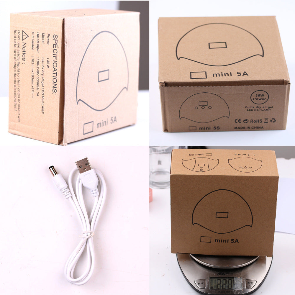 Intelligent induction nail lamp