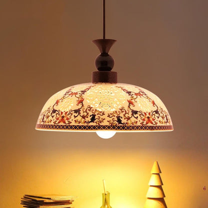 Newly Released at Buy Center: Creative Retro Adjustable Height Ceramic Pendant Light