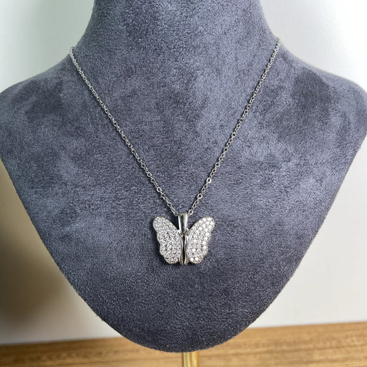 Butterfly Necklace Female Pendant Titanium Steel Clavicle Chain | Jewelry & Watches3 | Buy Center