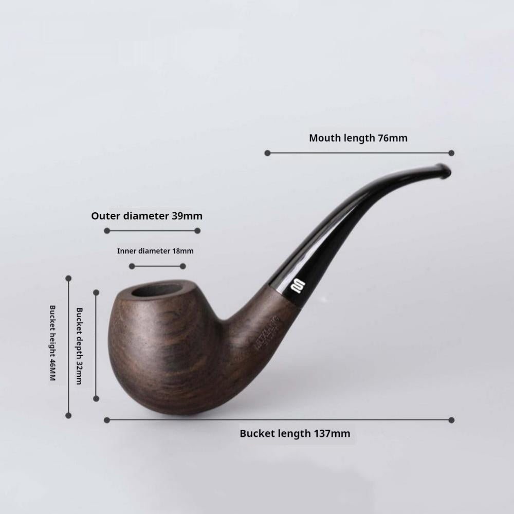 Newly Released at Buy Center: Costustoot Handmade Blackwood Pipe Wooden Smoking Set Pipe Dual-use Ac0022