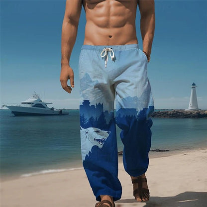 Just Arrived at Buy Center: 3D Digital Printing Men's Loose Track Sweatpants