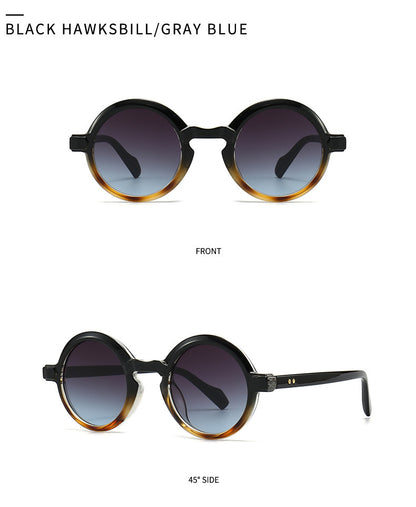 Fresh Arrivals at Buy Center: European And American Retro Artistic Sunglasses Modern Charm INS Style Round Sunglasses