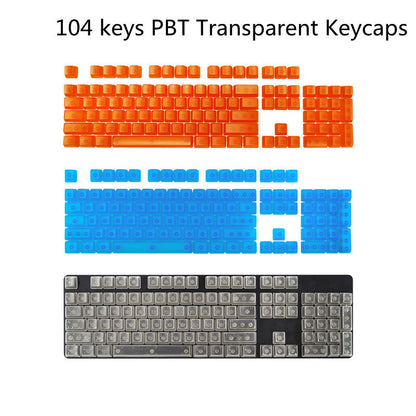 Just Arrived at Buy Center: Transparent Keycaps Color Personality Translucent Mechanical Keyboard