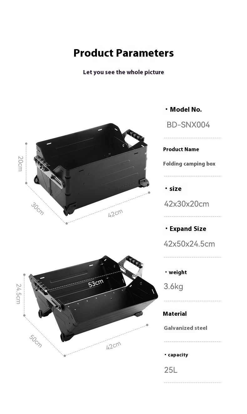 Fresh Arrivals at Buy Center: Camping Outdoor Folding Storage Box