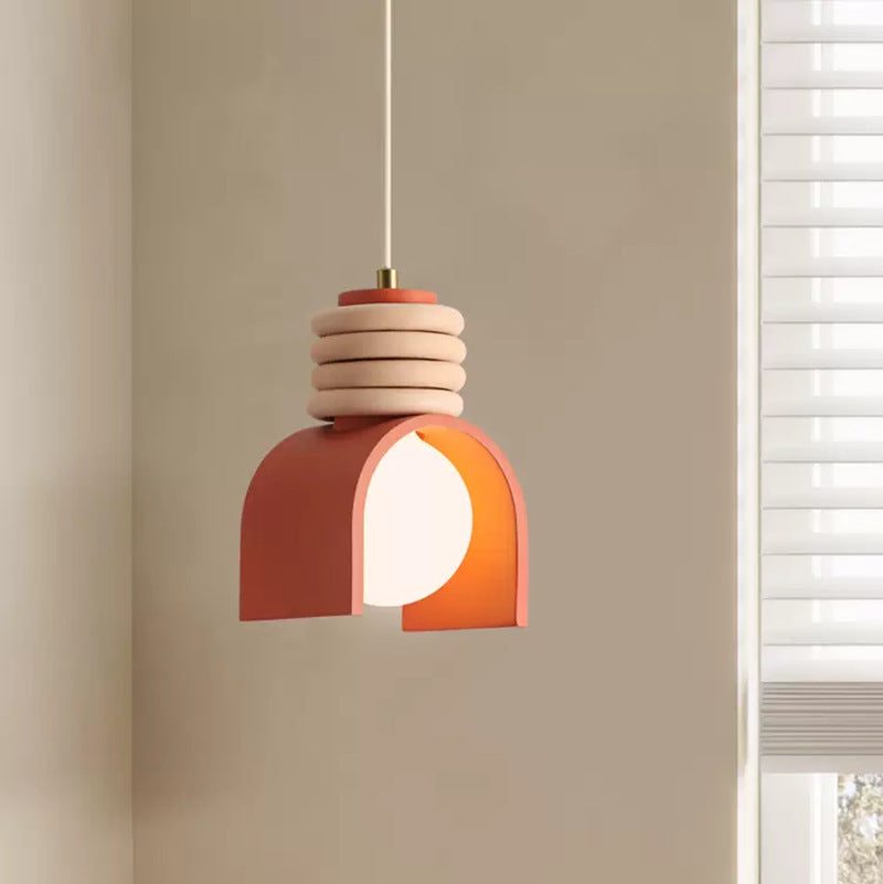 Fresh Arrivals at Buy Center: Chinese Style Bedroom Bedside Hanging Line Lamp American Retro Orange