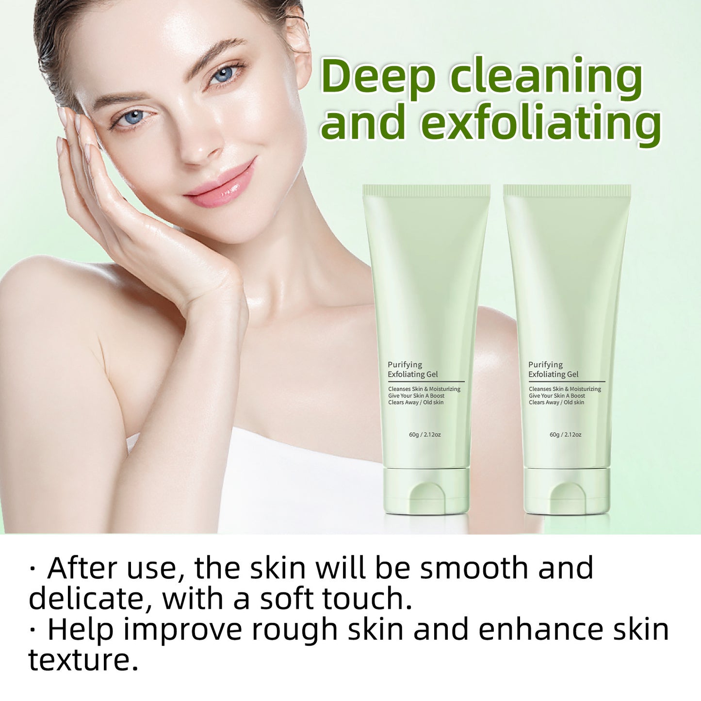 Exfoliating Gel 60g Deep Cleansing Pores Mild Buy Center