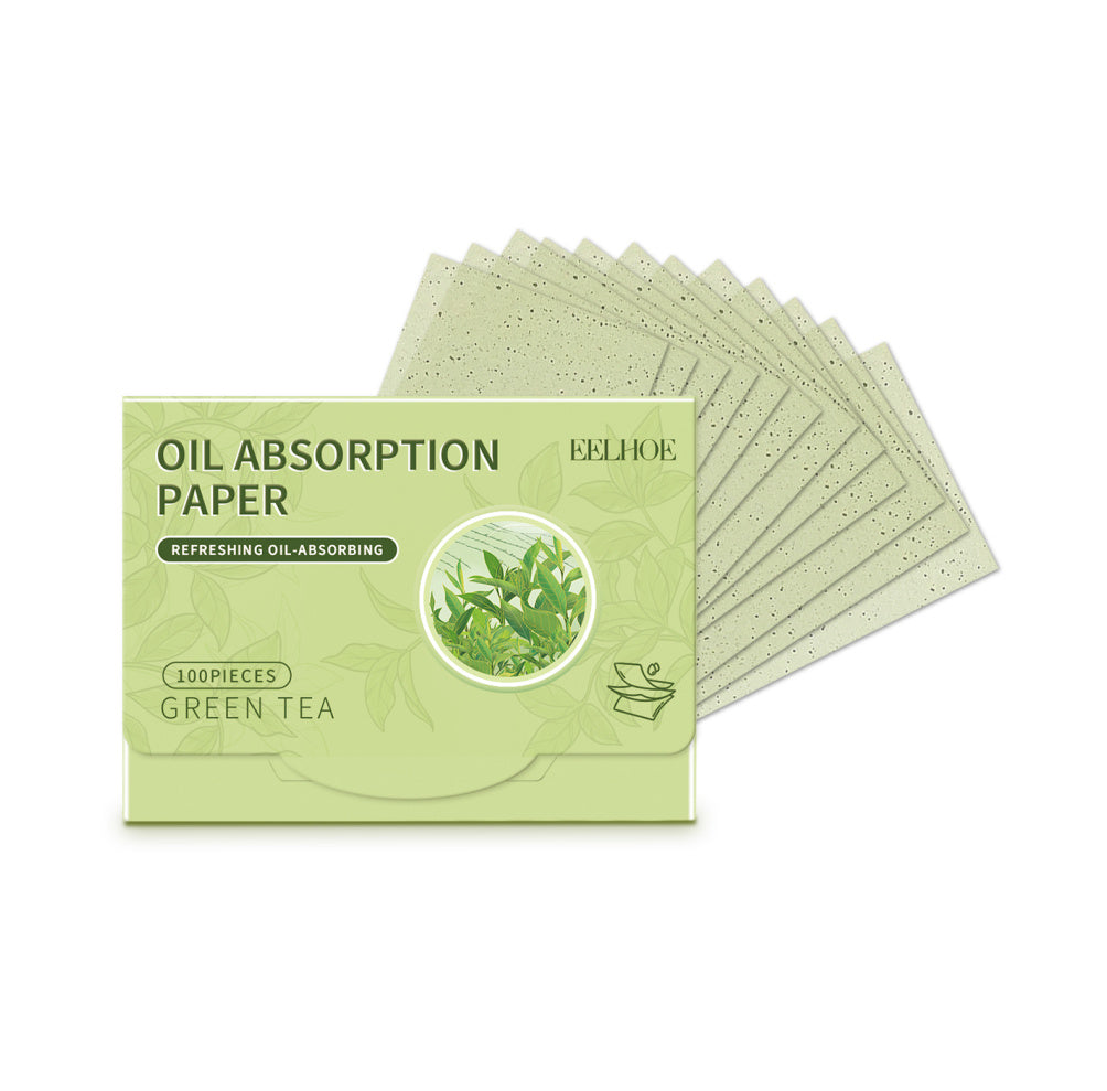 Newly Released at Buy Center: Clean Bamboo Charcoal Oil Blotting Paper Green