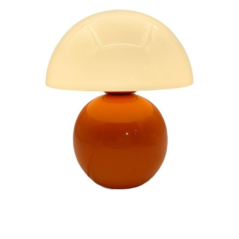 Nordic Cream Ceramic Mushroom Table Lamp Decoration Buy Center