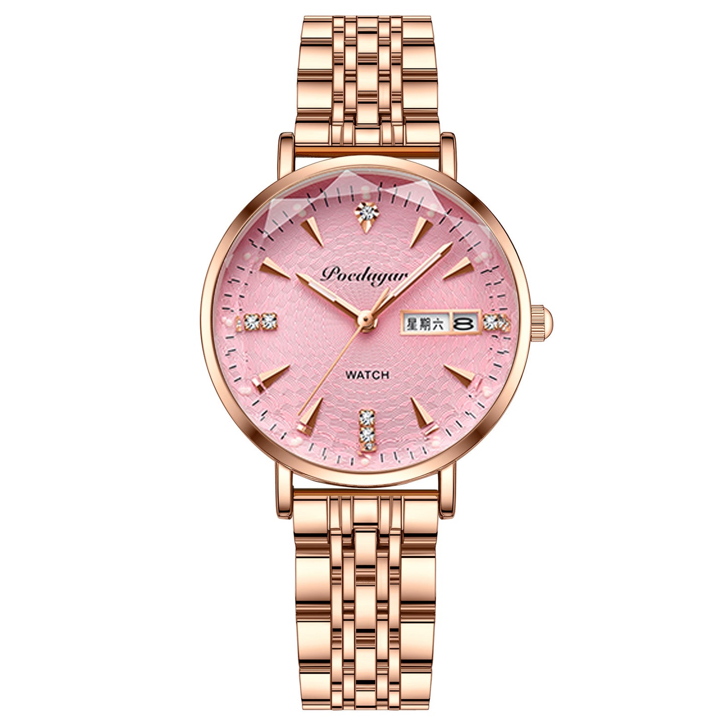 Women's Watch Double Calendar Quartz Buy Center