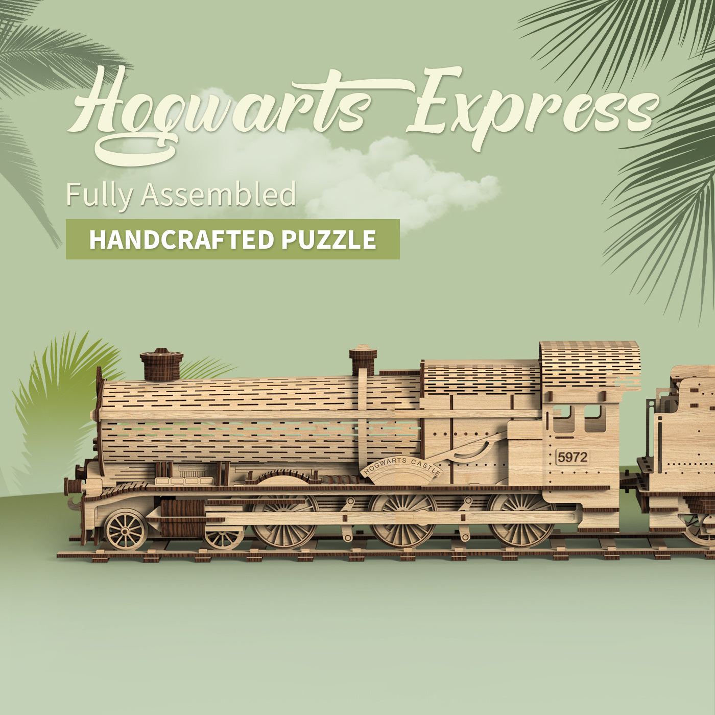 Fresh Arrivals at Buy Center: Home Fashion Simple Hogwarts Express Train Puzzle Toys