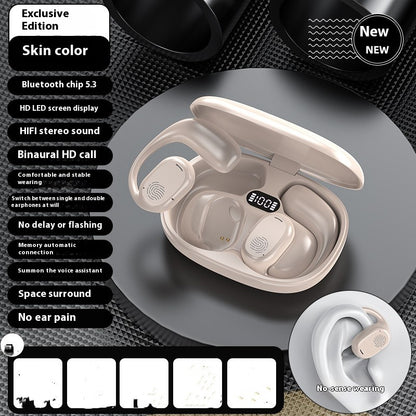 Fresh on the Scene at Buy Center: GT280HIFI High-quality Ear-mounted Free Wear Without Feeling Skin Color