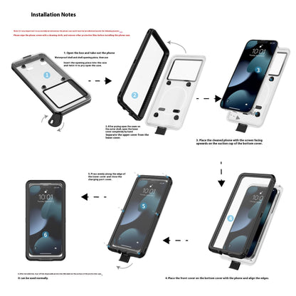 Just Arrived at Buy Center: Waterproof Phone Case Rider Bracket All-inclusive Diving Protective Shell