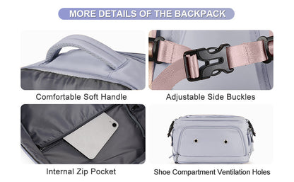 Now Available at Buy Center: Large Capacity Lightweight Multifunctional Luggage Backpack