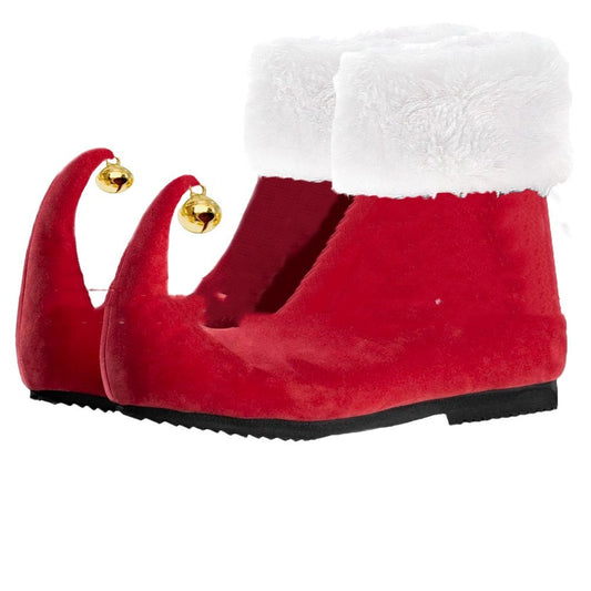 Fresh Arrivals at Buy Center: Color Monster Christmas Bell Red Shoes Red