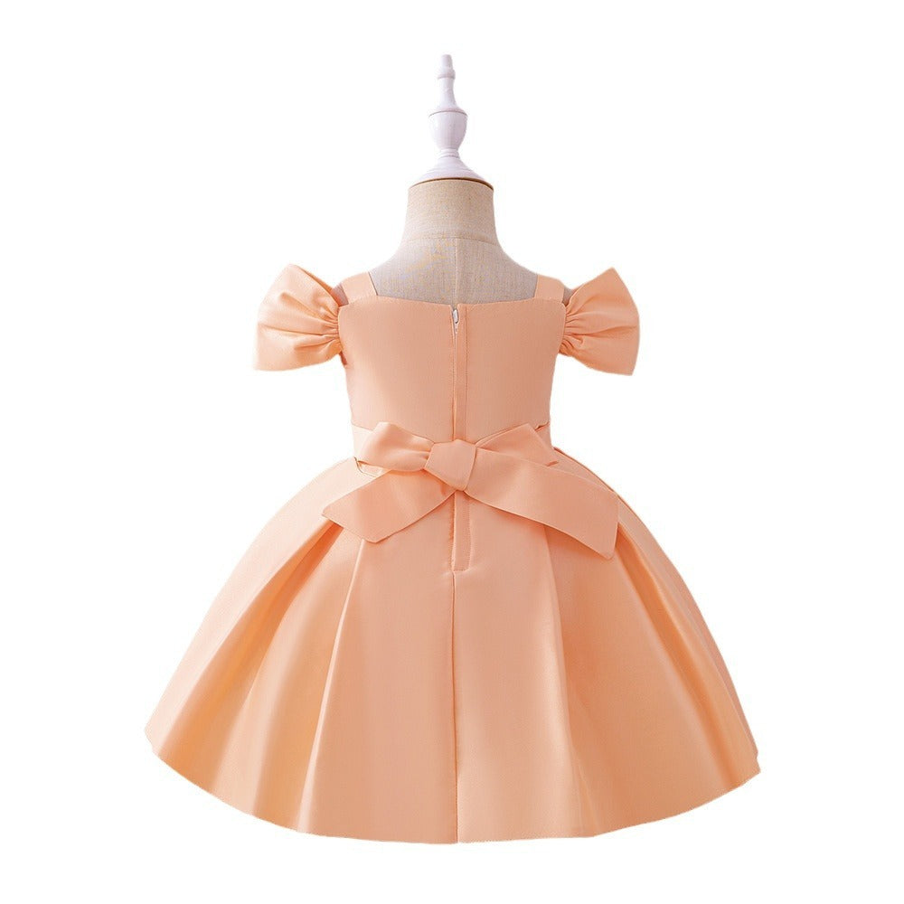 Fresh Arrivals at Buy Center: Girls Birthday Party Sequined Suspender Forged Cloth Dress