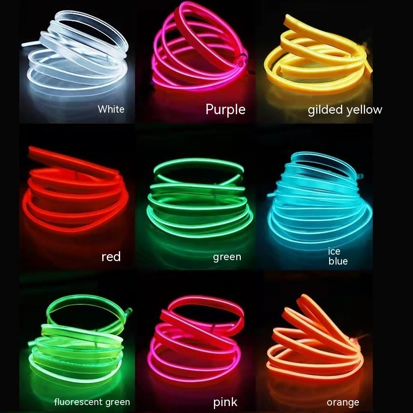 Fresh on the Scene at Buy Center: Car Mounted Ambient Light 6-meter USB LED Light Emitting Cable