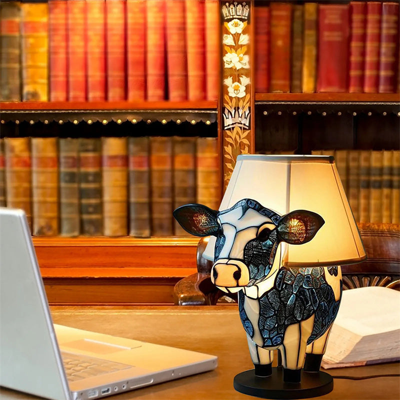 New Product Beautiful Cow Table Lamp Bedside Table Lamp With USB Bedside Lamp For Living Room Bedroom Dormitory Bra Ornament at buy Center