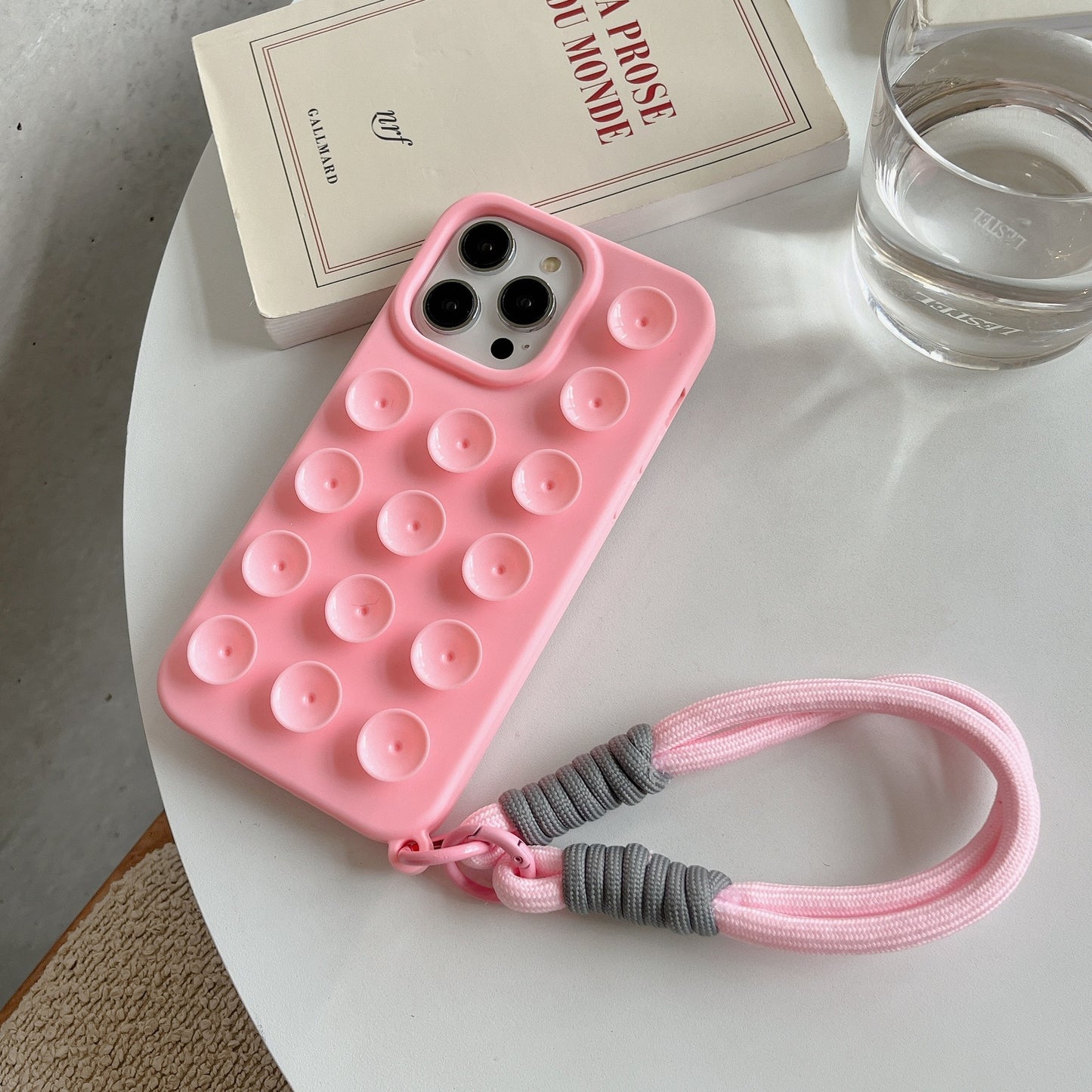 Phone Case Simple Suction Cup Lanyard Protective Cover