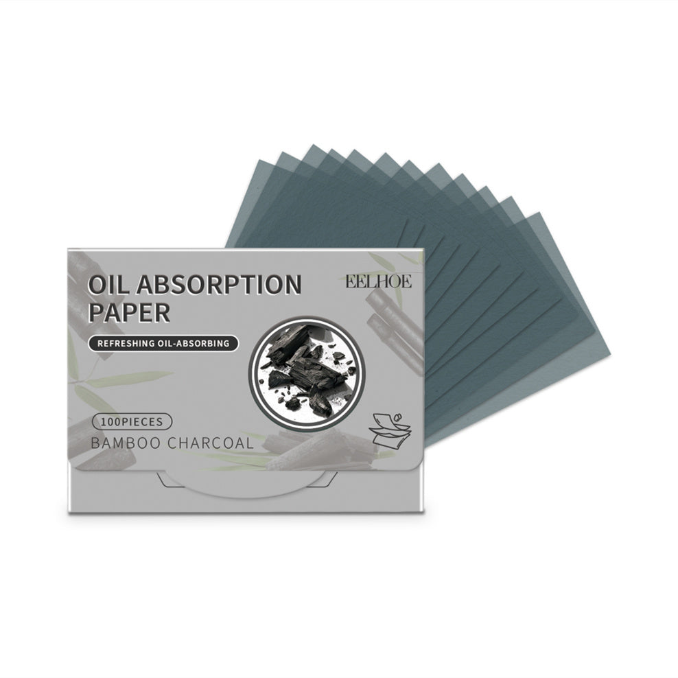 Newly Released at Buy Center: Clean Bamboo Charcoal Oil Blotting Paper Grey