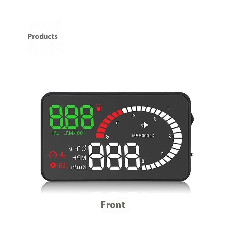 Newly Released at Buy Center: Car Mounted HUD Head Up Display Fuel Consumption Voltage Projector