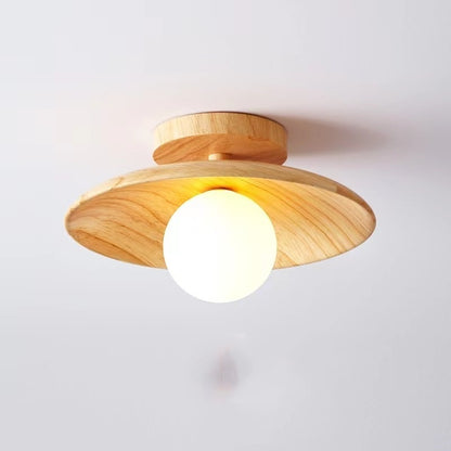 Newly Released at Buy Center: Japanese-style Solid Wood Aisle Light Ceiling Lamp Modern Minimalist