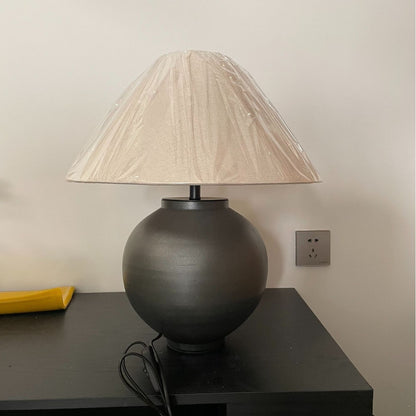 Hot New Items at Buy Center: Pottery Pot RETRO Study Room Decoration Bedroom Bedside Lamp