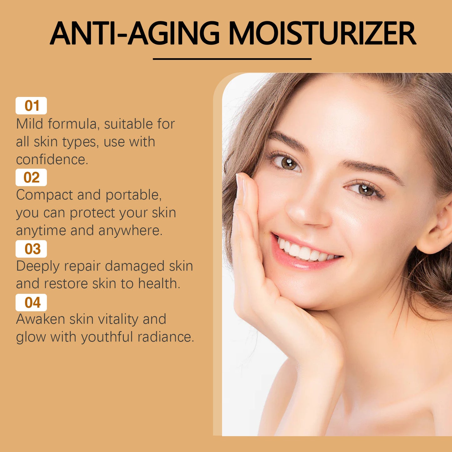 Buy Center Premium-Anti-aging Moisturizer Hydrates And Lightens Lines