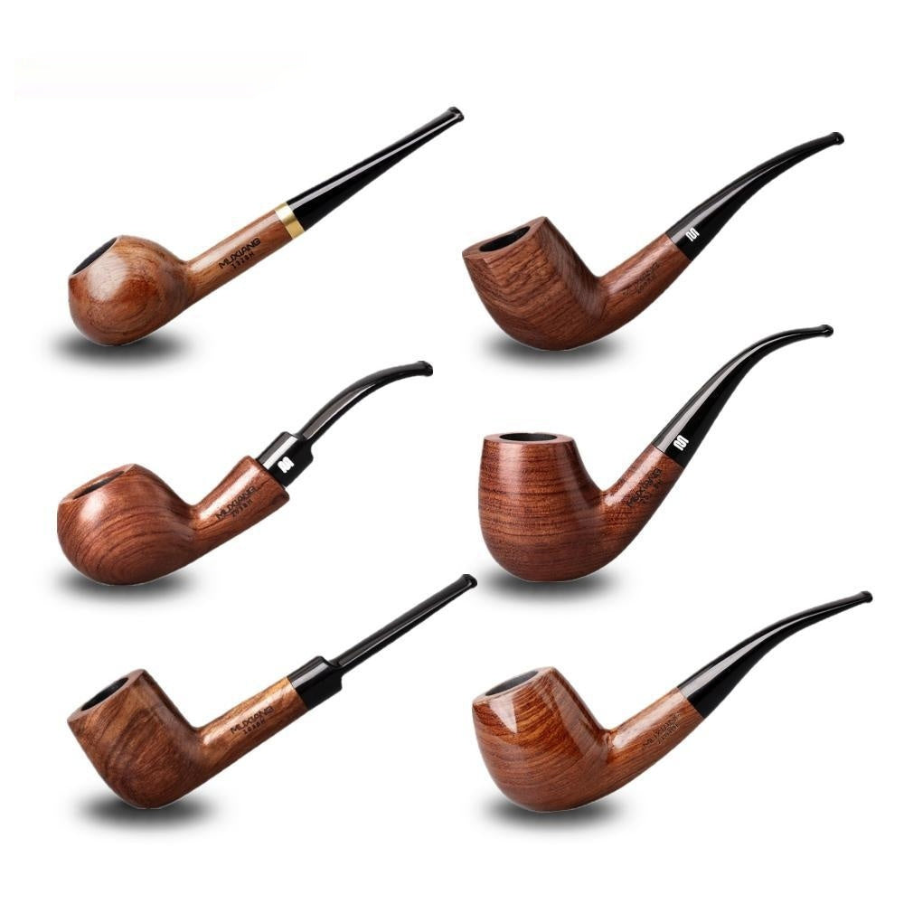 Fresh Arrivals at Buy Center: Costustoot Huanghua Pear Wood Pipe Wooden Hand Bucket Wooden Tobacco Pipe