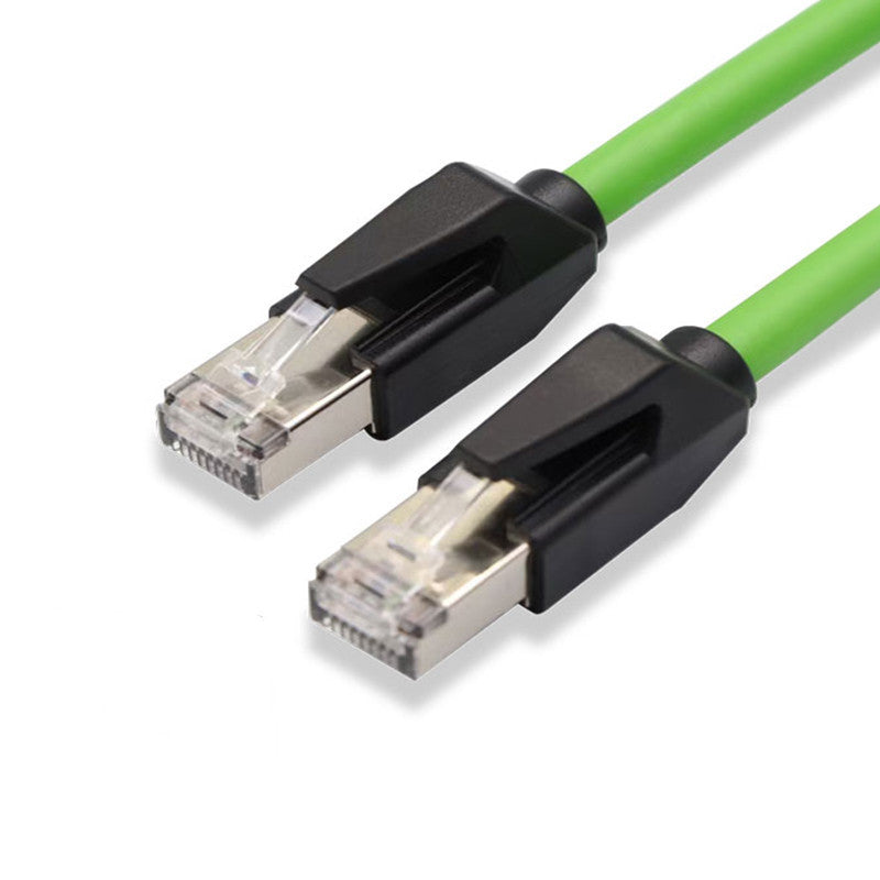 Now Available at Buy Center: Gaorou Super Category 6 Gigabit High-speed Double-shielded Network Cable Green