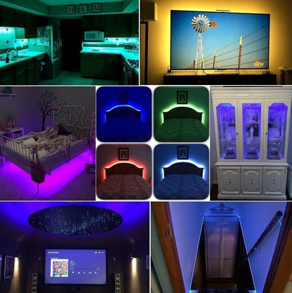 Fresh on the Scene at Buy Center: USB LED Light Strip 2-5M RGB Color 5050 Color Changing With TV Kitchen Lighting