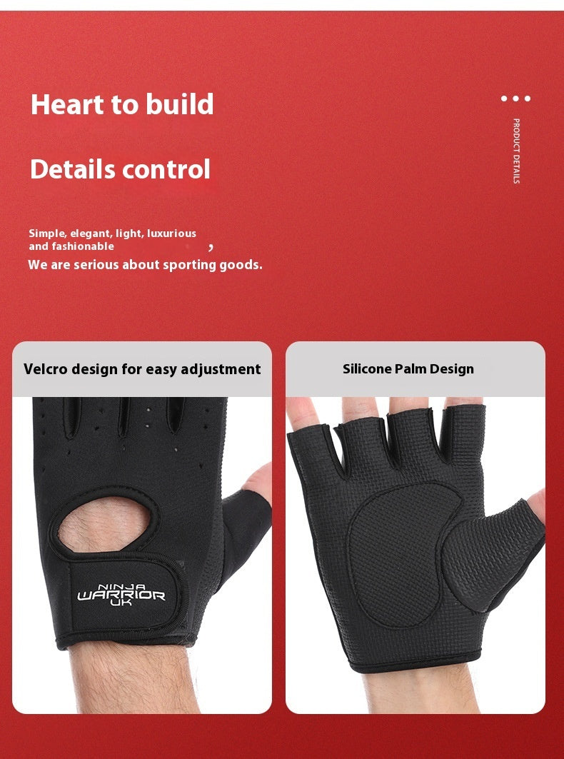 Just Arrived at Buy Center: Sports Cycling Half-finger Fitness Gloves