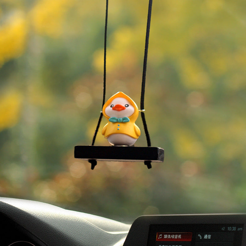 Fresh Arrivals at Buy Center: Cute Little Yellow Duck Doll Automobile Hanging Ornament Bath Towel Duck