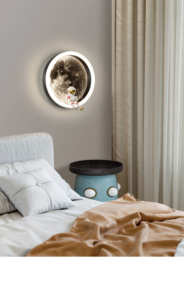 Hot New Items at Buy Center: Internet Celebrity Moon Wall Lamp Modern Minimalist