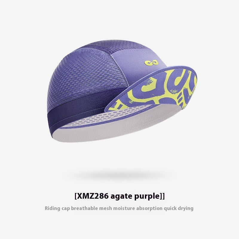 Just Arrived at Buy Center: Cycling Small Hat Summer Road Bike Sun Protection Helmet Liner Sun-proof And Breathable XMZ286 Agate Purple