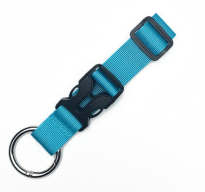 New External Luggage Strap With Multifunctional Elastic Buckle Blue color