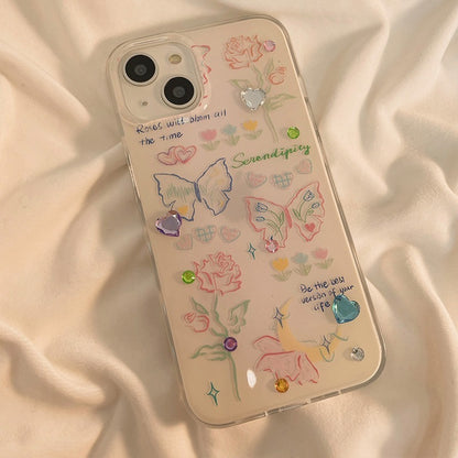 Hot New Items at Buy Center: Transparent And Creative Butterfly Phone Case