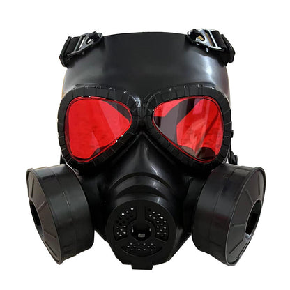 Anti-fog and haze protective gas mask