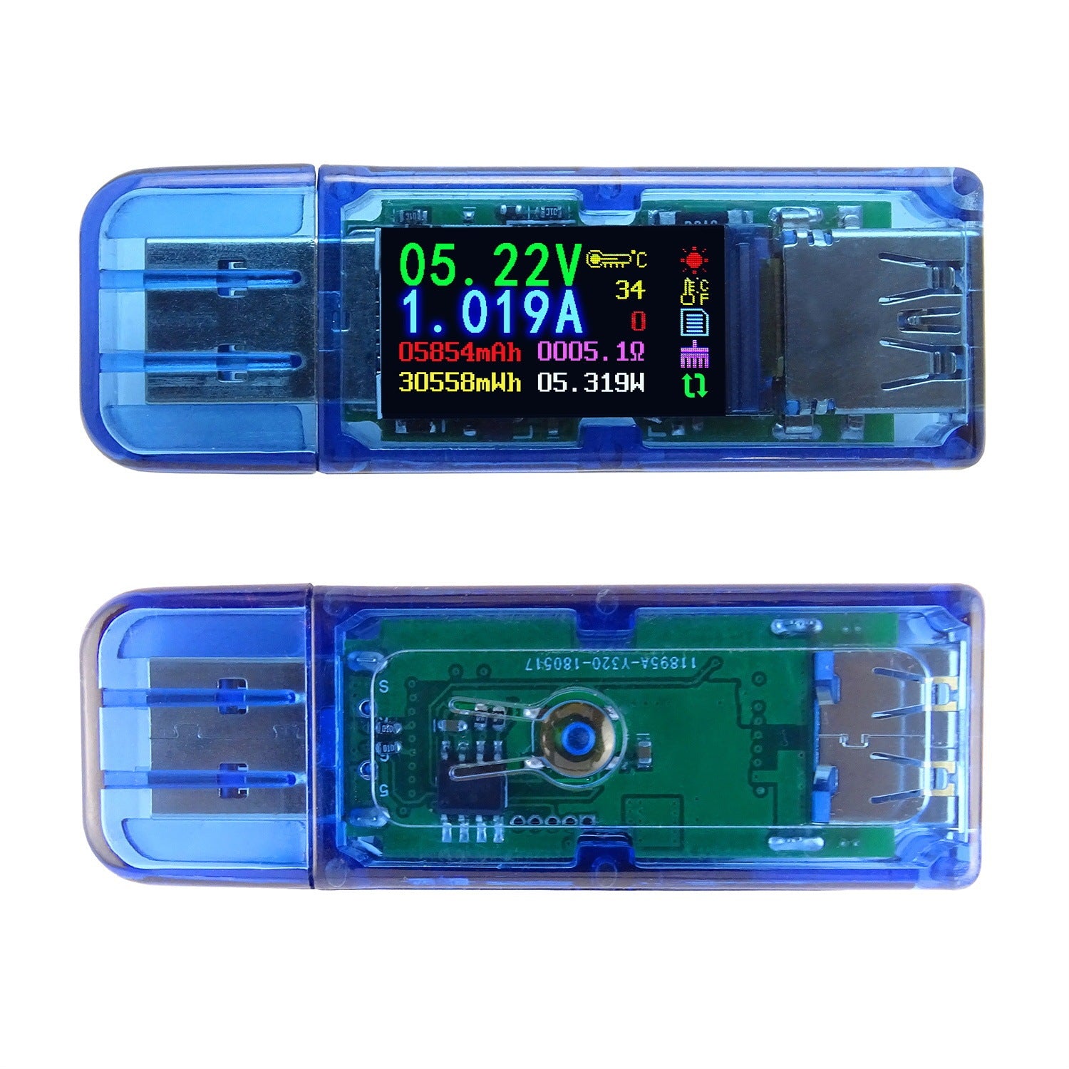 Just Arrived at Buy Center: AT34 Digital Voltmeter USB Charger Detection Instrument