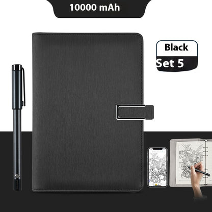 Just Arrived at Buy Center: Handwriting Paper Screen Synchronization Smart Fingerprint Lock Notebook A5 Color19