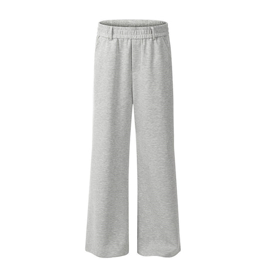 Newly Arrived at Buy Center: Solid Color Casual Sports Pants Men Gray