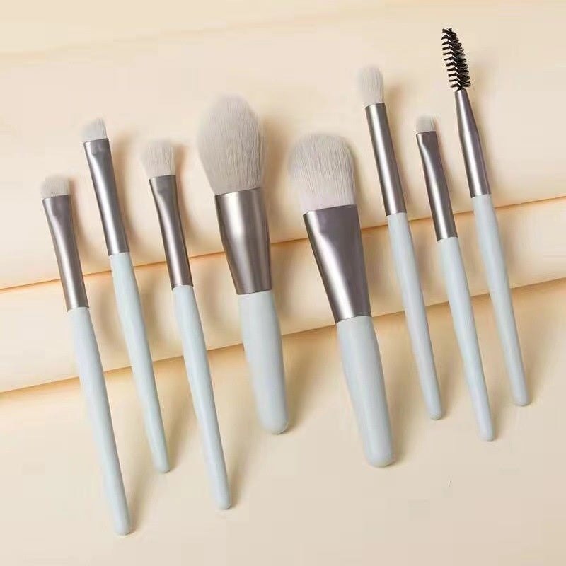 Eight Macaron Makeup Brush Eye Detail Set