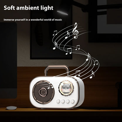 Newly Released at Buy Center: Portable Retro Bluetooth Audio Small Portable Home