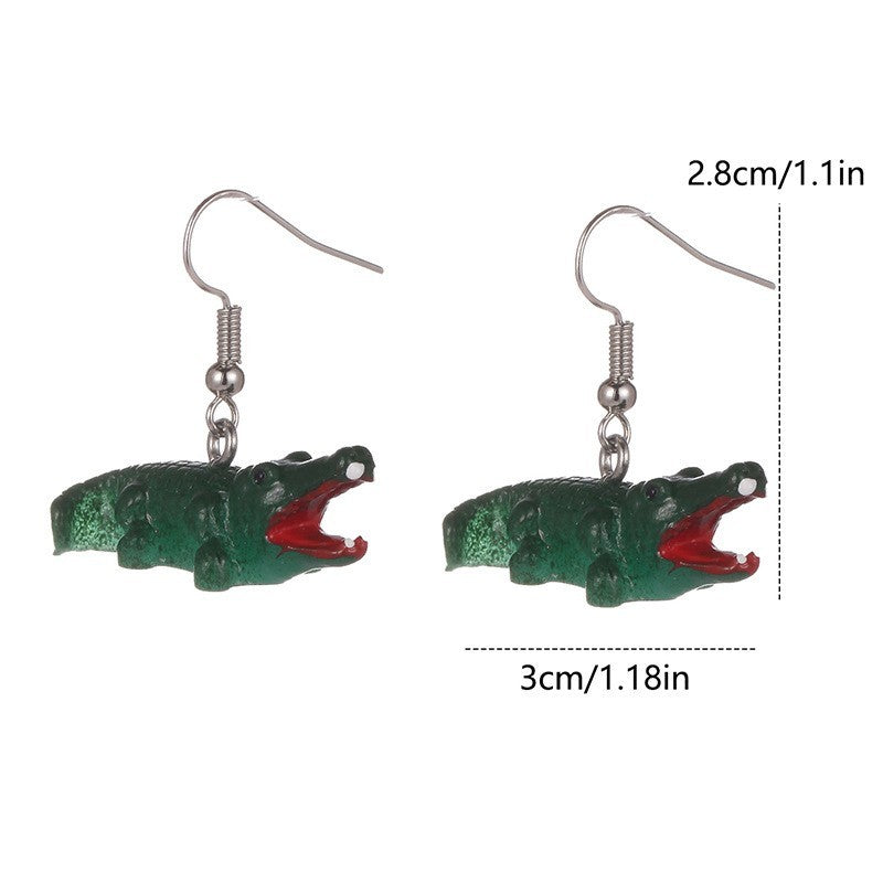 Buy Center Top Rated-Resin 3D Small Animal Pendant Earrings Hot Selling Cartoon Animal Earrings