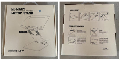 Newly Arrived at Buy Center: Notebook Bracket Laptop Bracket Aluminum Alloy Desktop Adjustable Base 360-degree Rotation